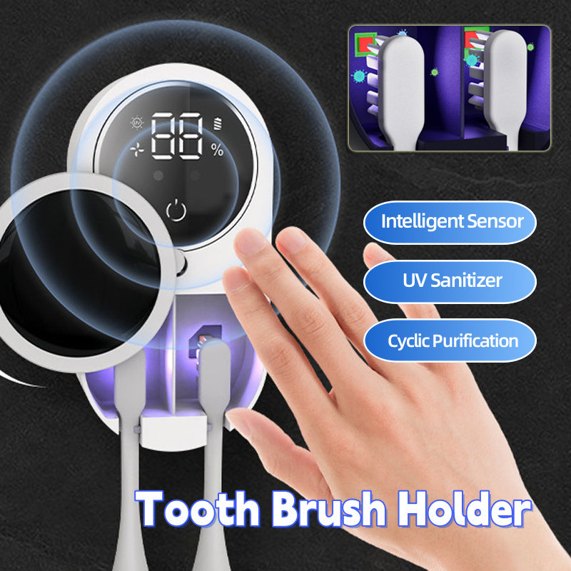 UV Toothbrush Sanitizer & Holder | Portable Hygiene Solution