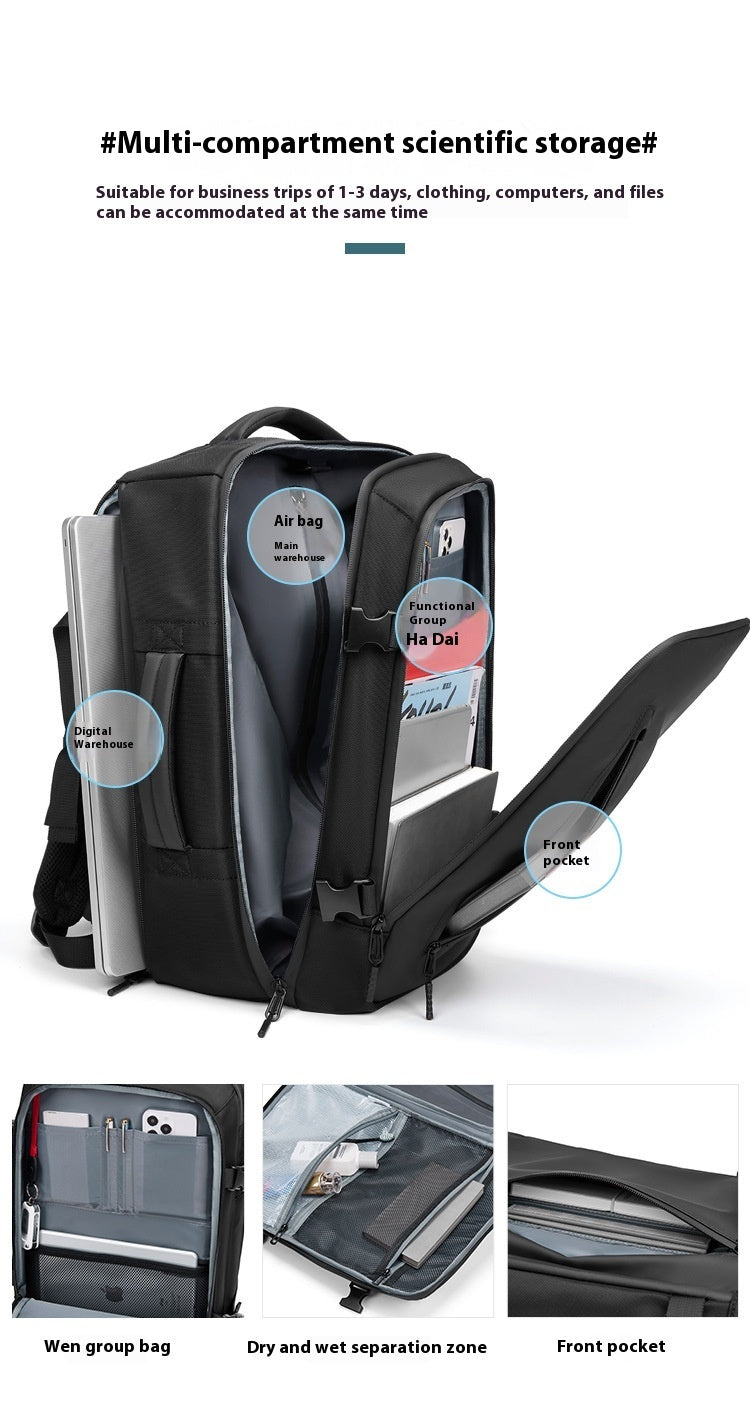 Spacious Professional Travel Bag with Vacuum Storage