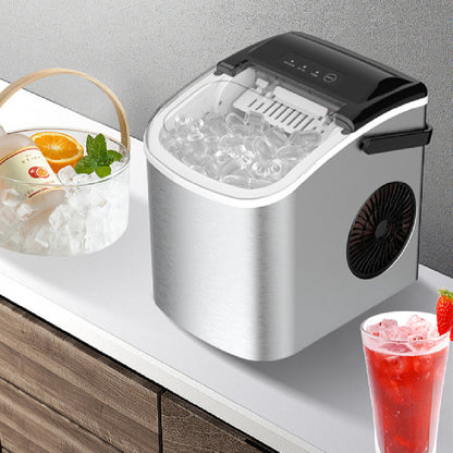 Mini Automatic Cylindrical and Bullet Ice Maker Machine for Bar, Home, and Kitchen