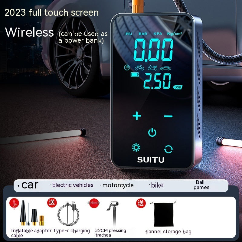 Car Wireless Air Portable Tire Pressure