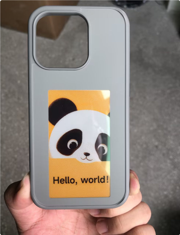 E-Ink Screen Phone Case  Unlimited Projection & Custom Design