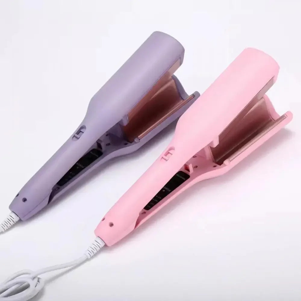 Deep Wave Curler with Adjustable Heat & Fast Styling